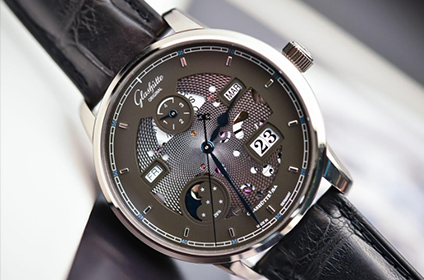 格拉苏蒂原创镂空工艺手表回收价格几折？