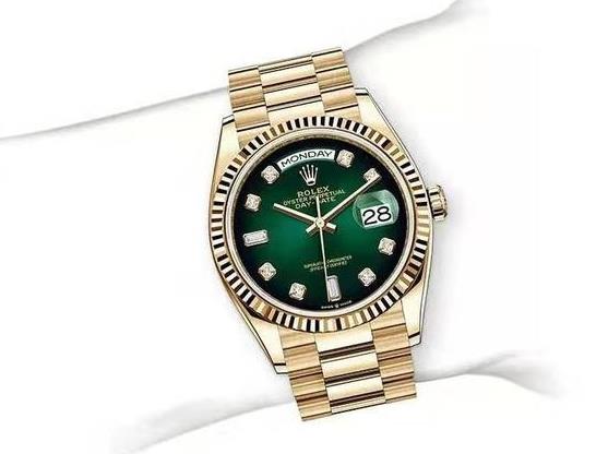 郑州手表回收价钱，劳力士星期日历型系列m128238
