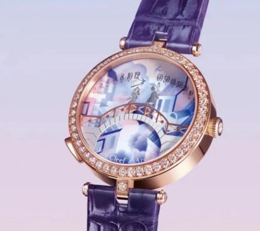 手表回收多少钱，梵克雅宝的情人桥系列