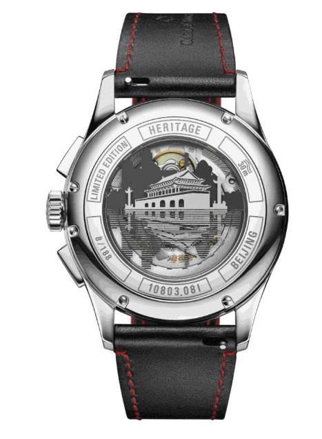 网上收购手表，宝齐莱年历双盘计时码表城市版
