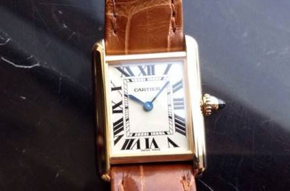 路易·卡地亚坦克腕表在济南市手表回收高吗