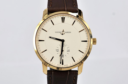 雅典鎏金系列8156-111手表回收价格是多少