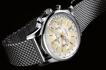 百年灵限定版越洋计时手表几折回收合适