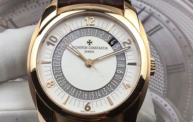 二手江诗丹顿奎德利系列86050/000R-I0P29男款18k玫瑰金自动机械手表