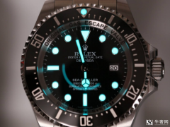 劳力士海使型系列116660-98210 黑盘手表回收值钱吗