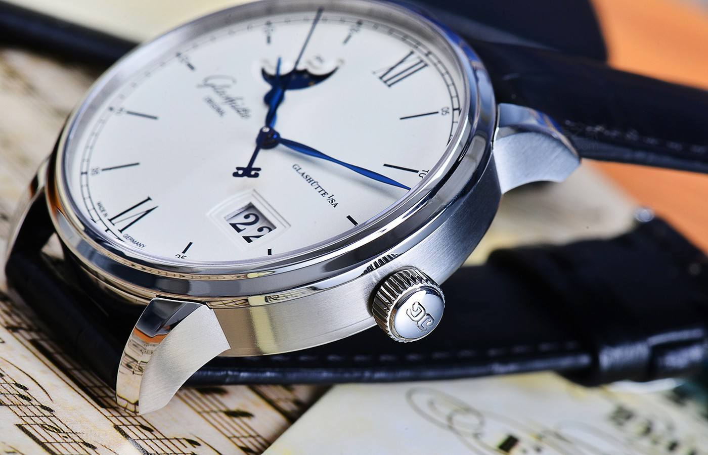 格拉苏蒂原创机芯倒置手表回收