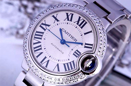 在手表回收市场上卡地亚蓝气球带钻手表能卖多少钱