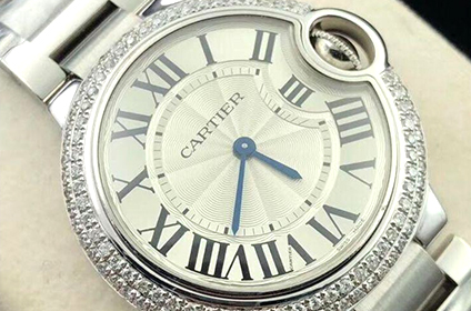 在手表回收市场上卡地亚蓝气球带钻手表能卖多少钱